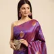 Purple(Red)__Royal Rajgharana Sarees